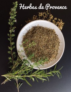 herbes de provence, thyme, basil, rosemary, marjoram, oregano, fennel